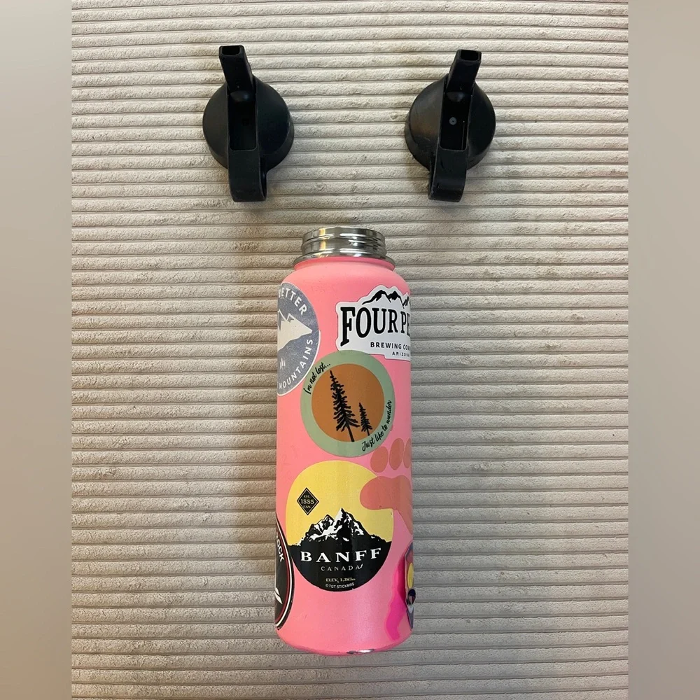 Hydro Flask 40 Oz Bubblegum Barbie Pink Insulated Stainless Steel Water Bottle